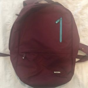 Incase Burgundy/Purple backpack